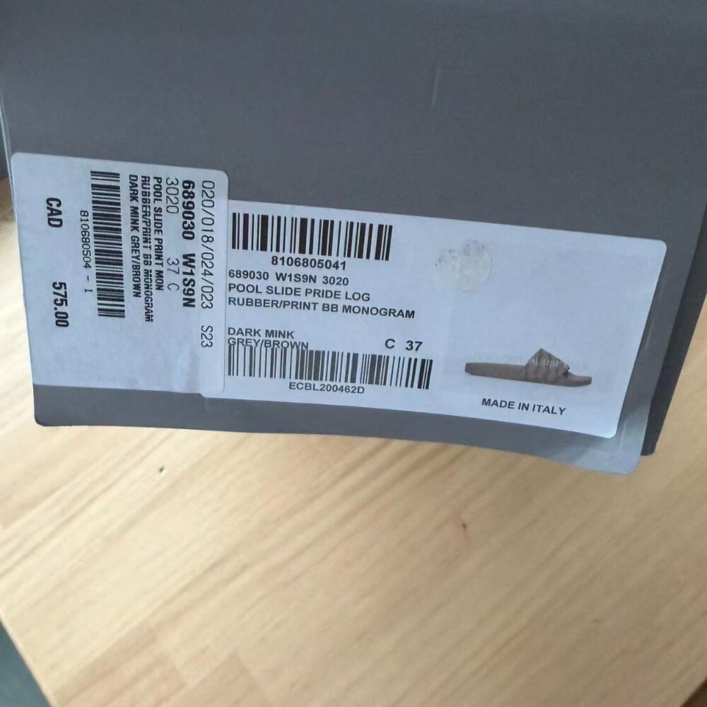 Balenciaga Monogram Slides - Picture 3 of 3